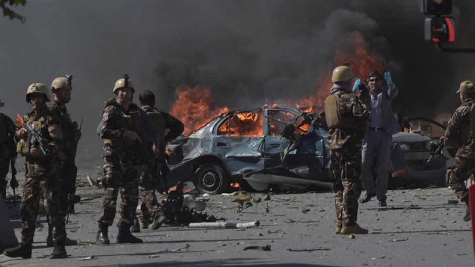 Suicide attack targets Afghanistan election workers in Kabul