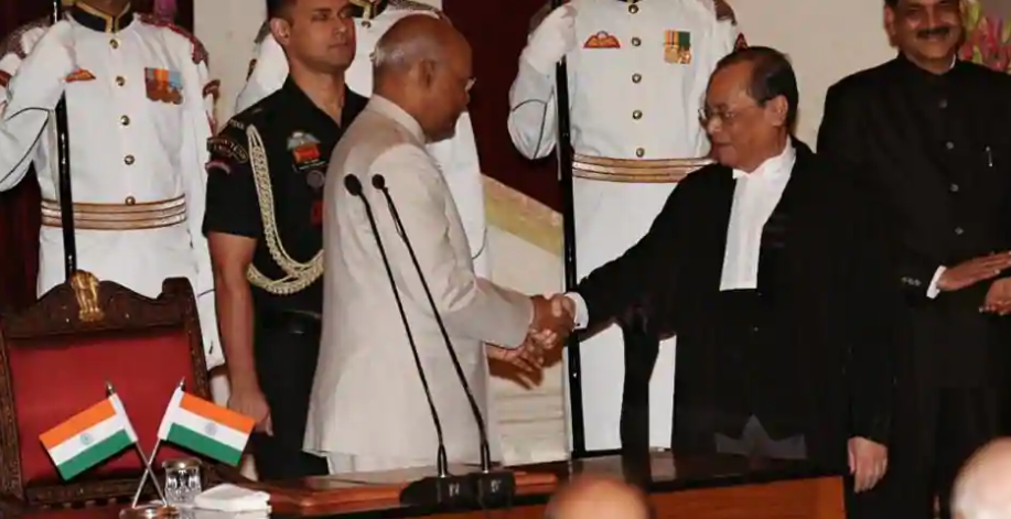Justice Ranjan Gogoi sworn in as 46th Chief Justice of India