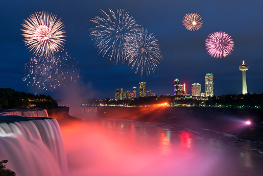 Fireworks to welcome Diwali at Niagara Falls in Canada