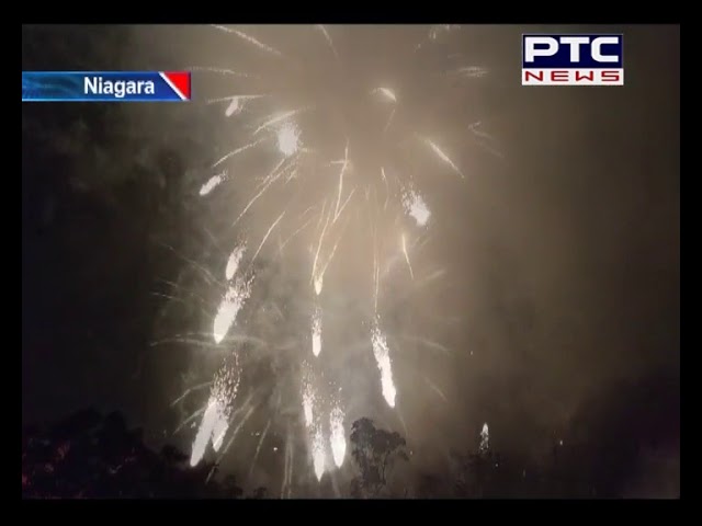 Diwali Fireworks at Niagara Falls