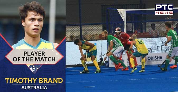 Odisha Hockey Men's World Cup: Defending champions Australia manage to get past Ireland