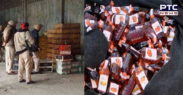 128 illicit liquor bottles seized, 4 arrested in Phagwara