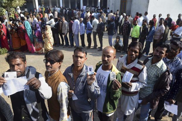74.61 pc polling in Madhya Pradesh; 1,145 EVMs replaced