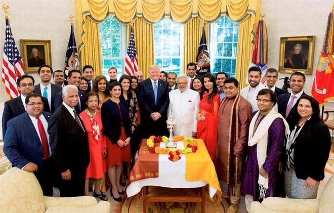 Trump celebrates Diwali at White House, hails contributions of Indian-Americans
