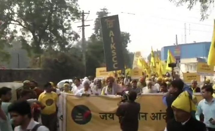 Farmers from across India start two-day protest in national capital