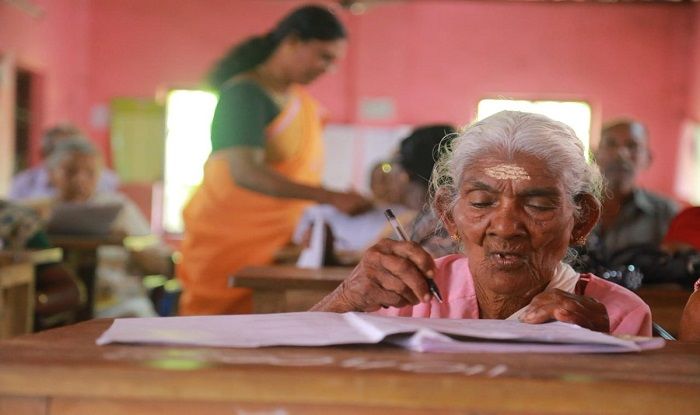 96 yrs old gets 98% marks in exams