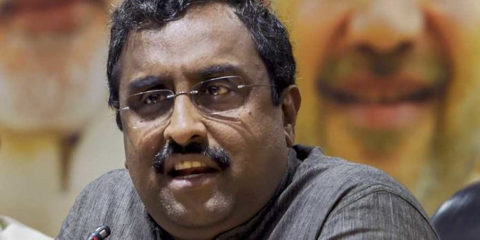 Madhav withdraws charge that NC acted at Pak behest in J&K Madhav withdraws charge that NC acted at Pak behest in J&K