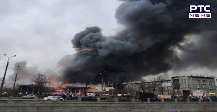 WATCH Fire in Russia shopping mall prompts mass evacuation