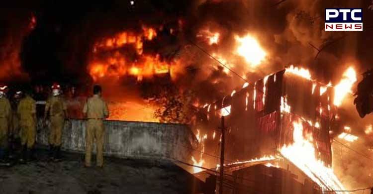 Massive fire breaks out at plastic warehouse in Kerala; triggers panic