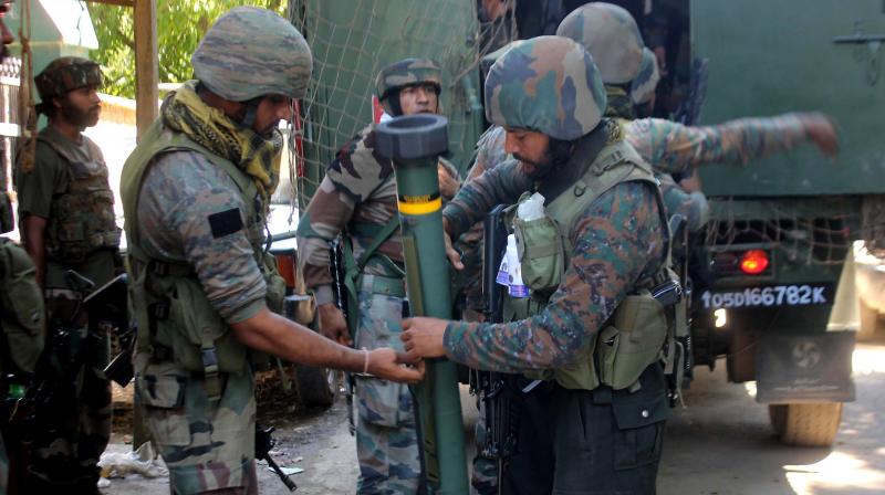Six militants killed in J&K encounter