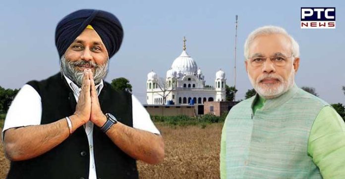 Sukhbir Badal thanks PM Modi for accepting 70 year old demand of Sikh community by deciding to establish the Kartarpur corridor Kartarpur corridor