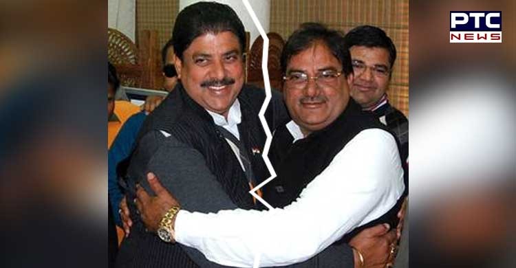 INLD chief Om Prakash Chautala expelled his son Ajay chautala from party