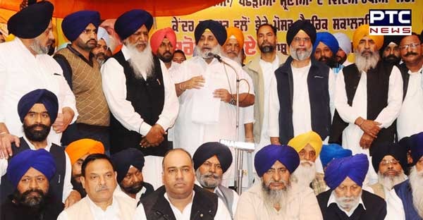 Congress denying education to dalits- Sukhbir Badal