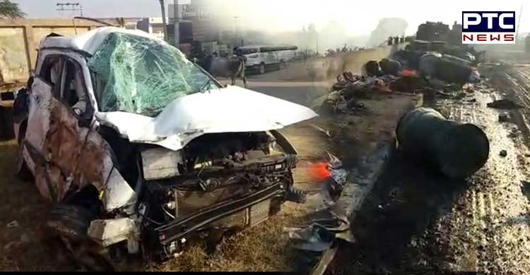 Haryana: Five crushed to death by a speeding car