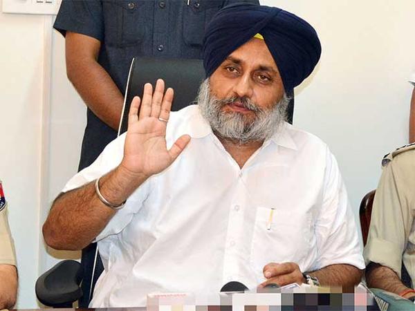 Cong govt encouraging elements whose sole aim is to disturb the peace of Punjab - Sukhbir Badal.