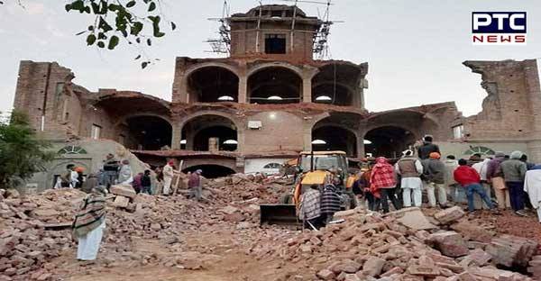 Triple storey building of gurudwara sahib collapses in Rajasthan; 4 dead, 2 injured