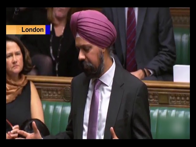 MP Tanmanjeet Singh Dhesi asked Question to PM on Brexit Deal
