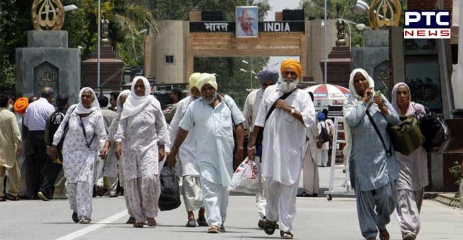 Over 3,800 Indian Sikh pilgrims leave for Pak to celebrate birth anniversary of Sri Guru Nanak Dev ji