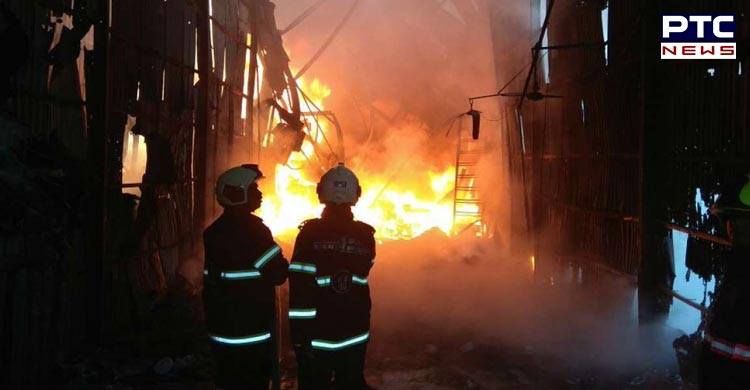 Four die in cloth godown fire in Mumbai