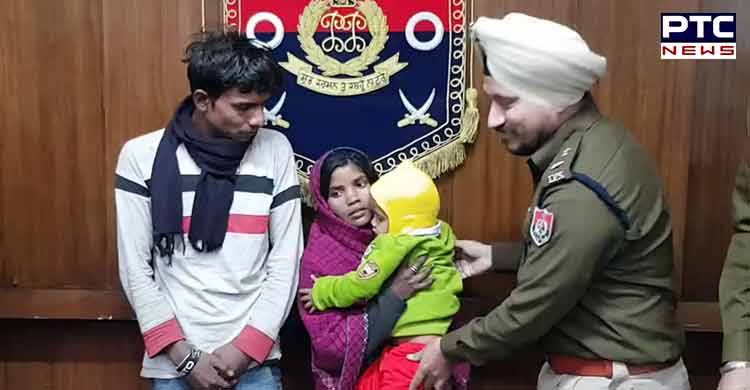 Watch: Moga: Abducted child recovered and reunited with his parents; 4 held