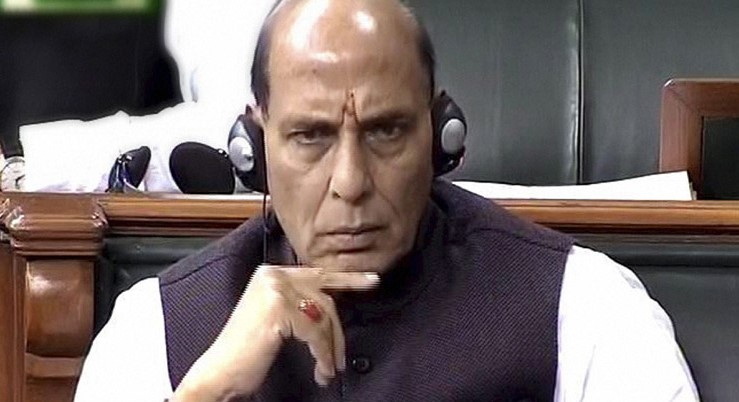 Centre committed to the democratic process in J-K: Rajnath