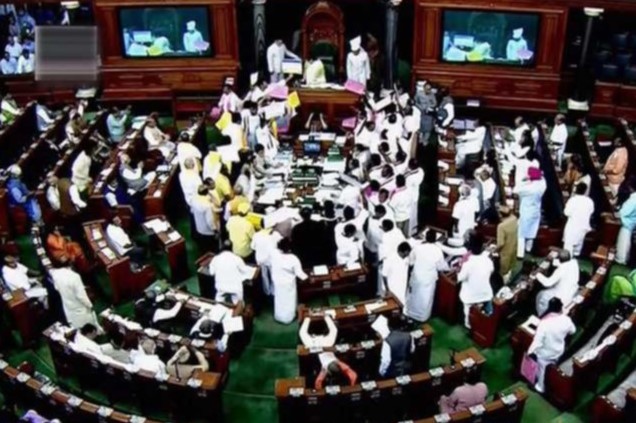 Parliament adjourns for the day, LS passes two bills