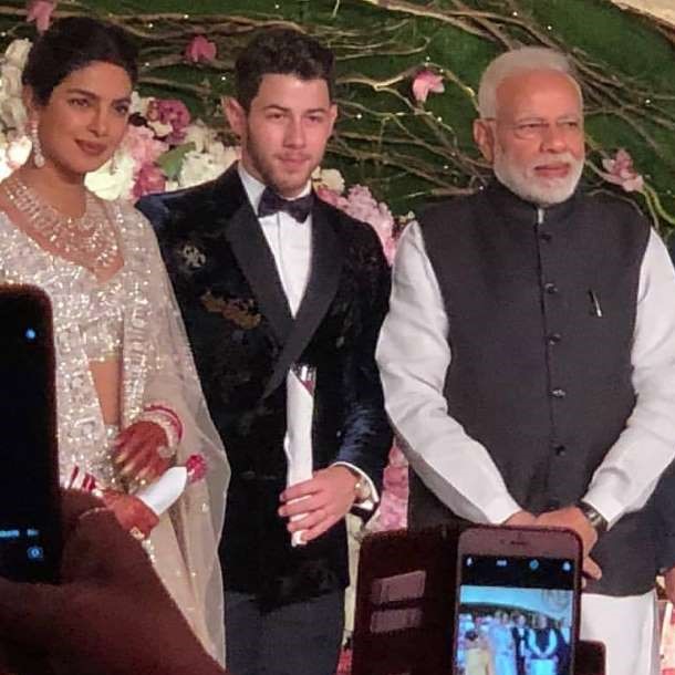 Priyanka, Nick thank PM Modi for attending her wedding reception