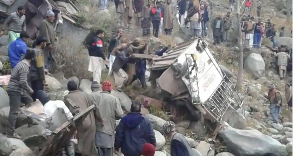 Jammu and Kashmir : 23 killed, several injured as bus falls into gorge
