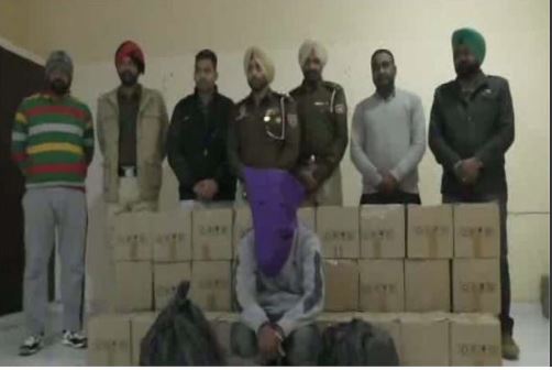 Illicit liquor bottles seized, one arrested in Jalandhar