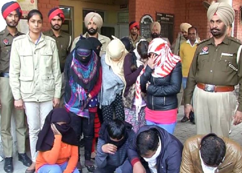 Flesh trade racket busted in Zirakpur