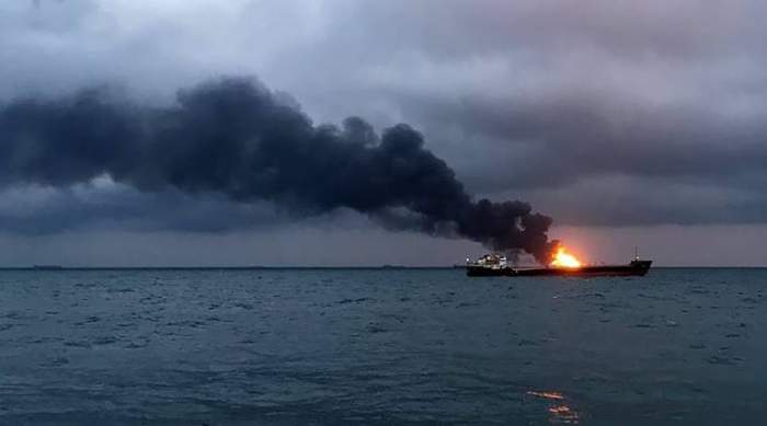 14 sailors killed as fuel ships with Indian, Turkish crews catch fire off Russia