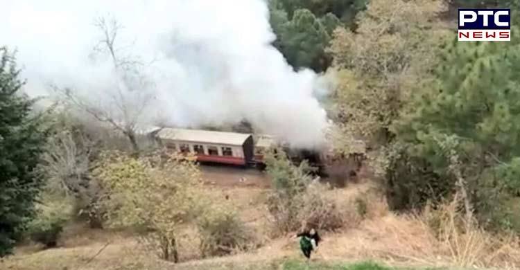 Engine of Shimla-bound Himalayan Queen Toy train catches fire