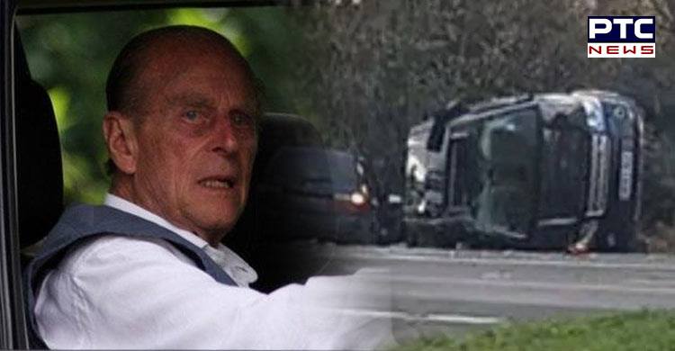 Britain's Prince Philip, 97, Unhurt After Car Crash