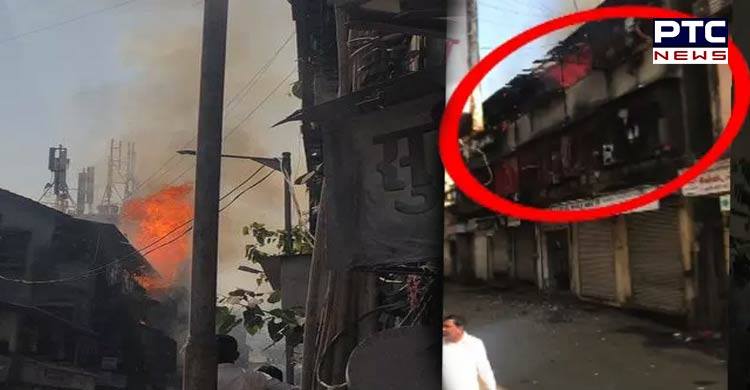 Mumbai: Large scale fire breaks in Mochi building of Girgaon