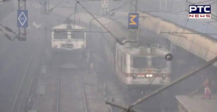 Over 10 trains to Delhi delayed due to dense fog