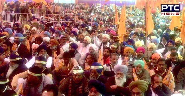 Sea of humanity at Akali Dal rally at Sri Mukatsar Sahib