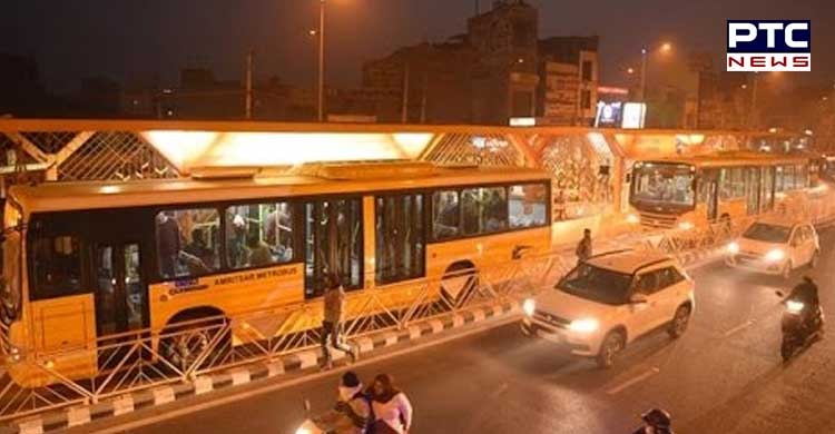 Finally, BRTS project inaugurated in Amritsar