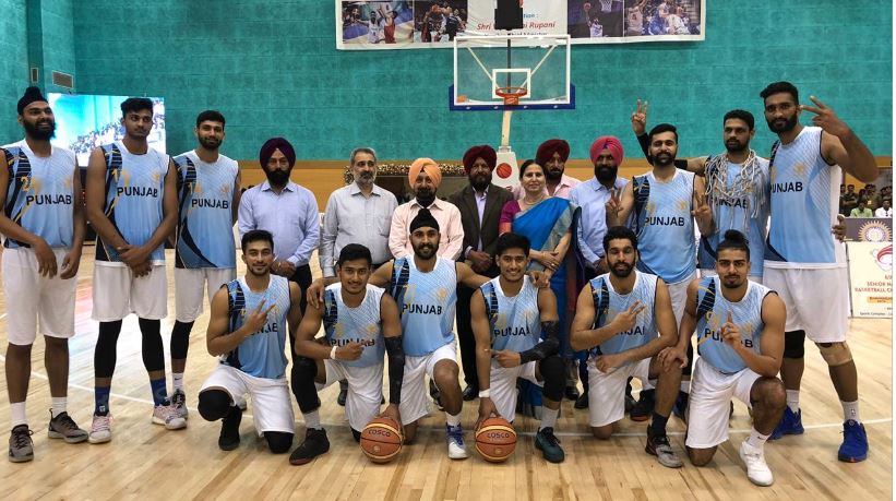  Punjab Men's squad emerges Champion for 11th time, Beat Services 74-65 