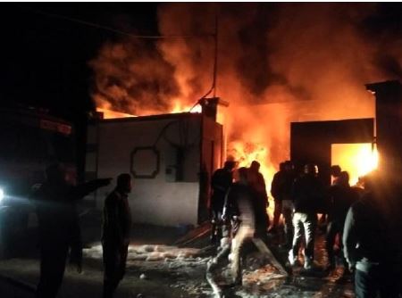 Fire breaks out in leather complex in Jalandhar