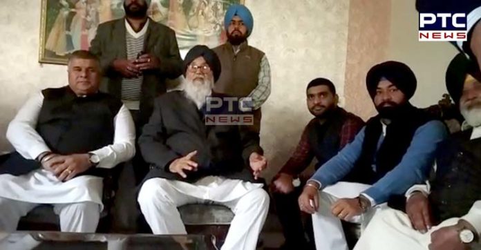 ਚੋਣਾਂ ਵਿਚ ਵਾਅਦੇ ਪੂਰੇ ਨਾ ਕਰਨ 'ਤੇ ਬਣਾਇਆ ਜਾਵੇਗਾ ਐਕਟ :ਪ੍ਰਕਾਸ਼ ਸਿੰਘ ਬਾਦਲ Punjab EX CM Parkash Singh Badal Today Mandi Gobindgarh Arrived