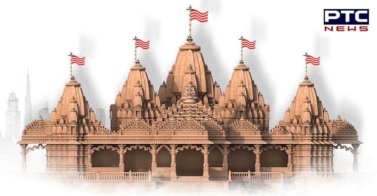 Foundation laying ceremony of Abu Dhabi’s first Hindu Temple on April 20