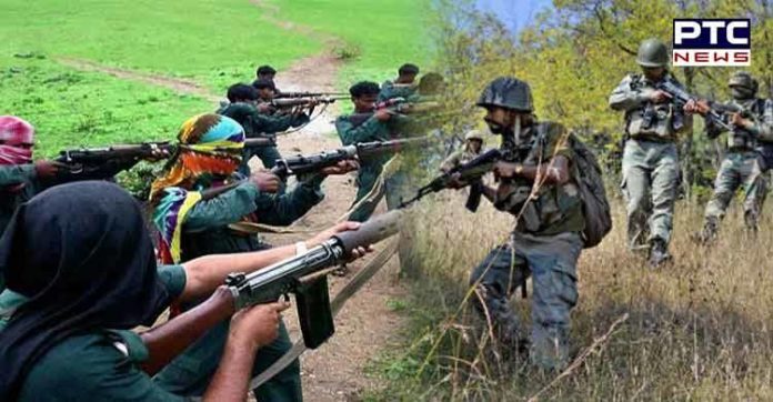 One DRG jawan injured in an encounter with Naxals in Chattisgarh