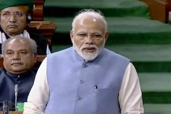 PM Modi pitches for a majority govt in Lok sabha