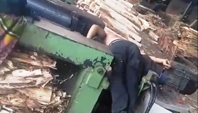 Plyboard Factory 1 Laborer Died
