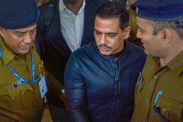 Robert Vadra to be questioned again on Wednesday