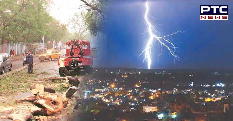 Six killed as thunderstorm hits Kolkata, nearby areas