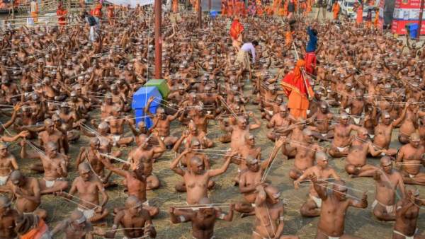 Two crore expected to take holy dip on Kumbh's third 'shahi snan' on Sunday