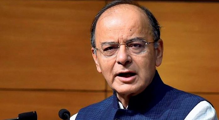FM Arun Jaitley at the Foundation Day function of Security Printing Minting Corporation of India Limited (SPMCIL) GST on under-construction flats slashed to 5%; affordable housing to attract 1%