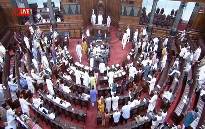 Rajya Sabha disrupted for sixth day in a row