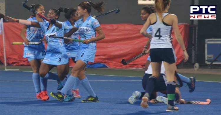 Women's Hockey : India 'A'  beats France 'A' 2-0